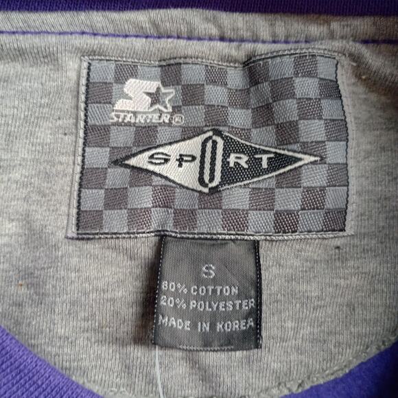 Starter Sport Women Crewneck Sweatshirt Purple - Picture 5 of 7